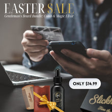 Load image into Gallery viewer, Gentleman's Beard Bundle: Comb & Magic elixir - Slickhare
